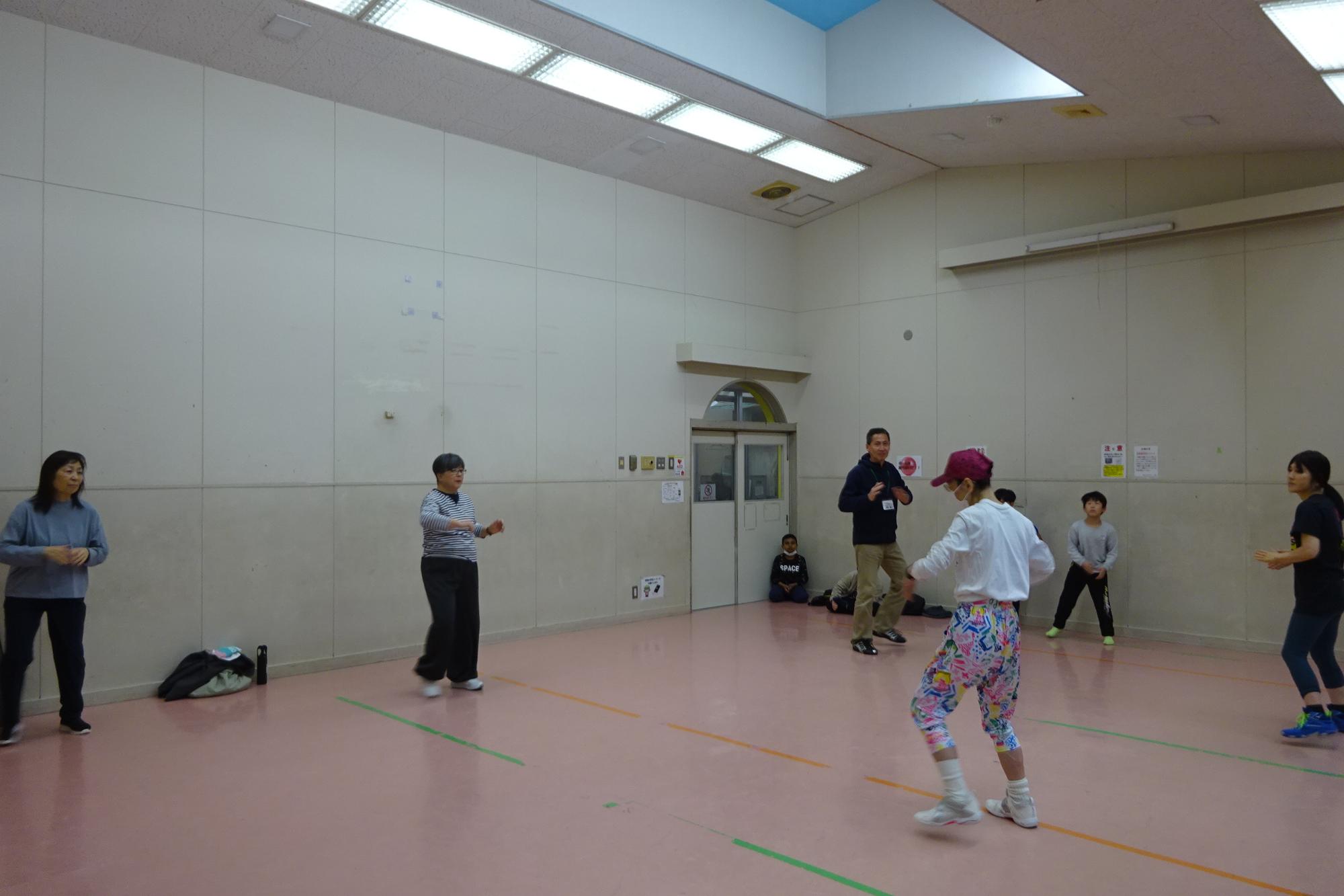 ZUMBAクラブの様子