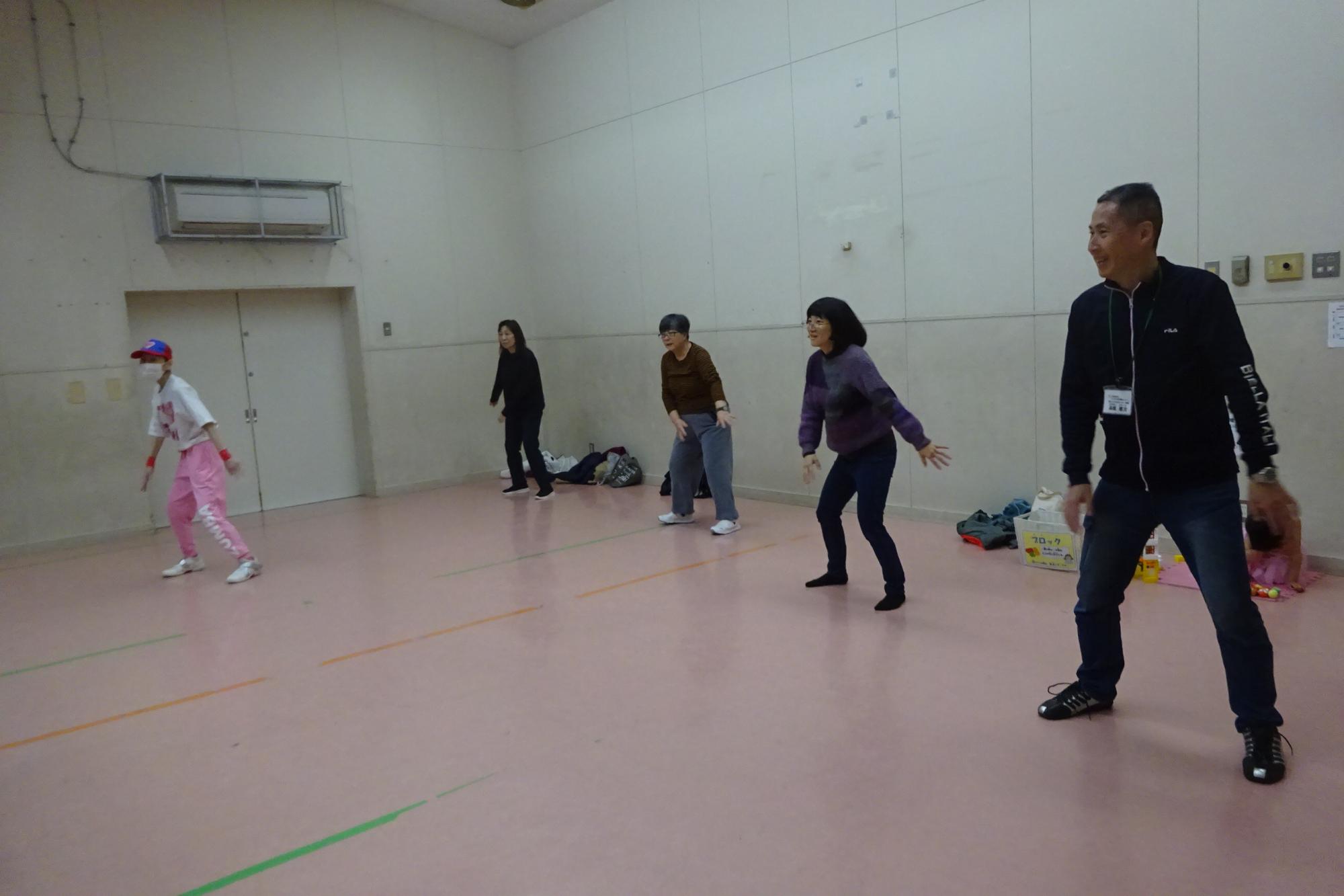 ZUMBAクラブの様子