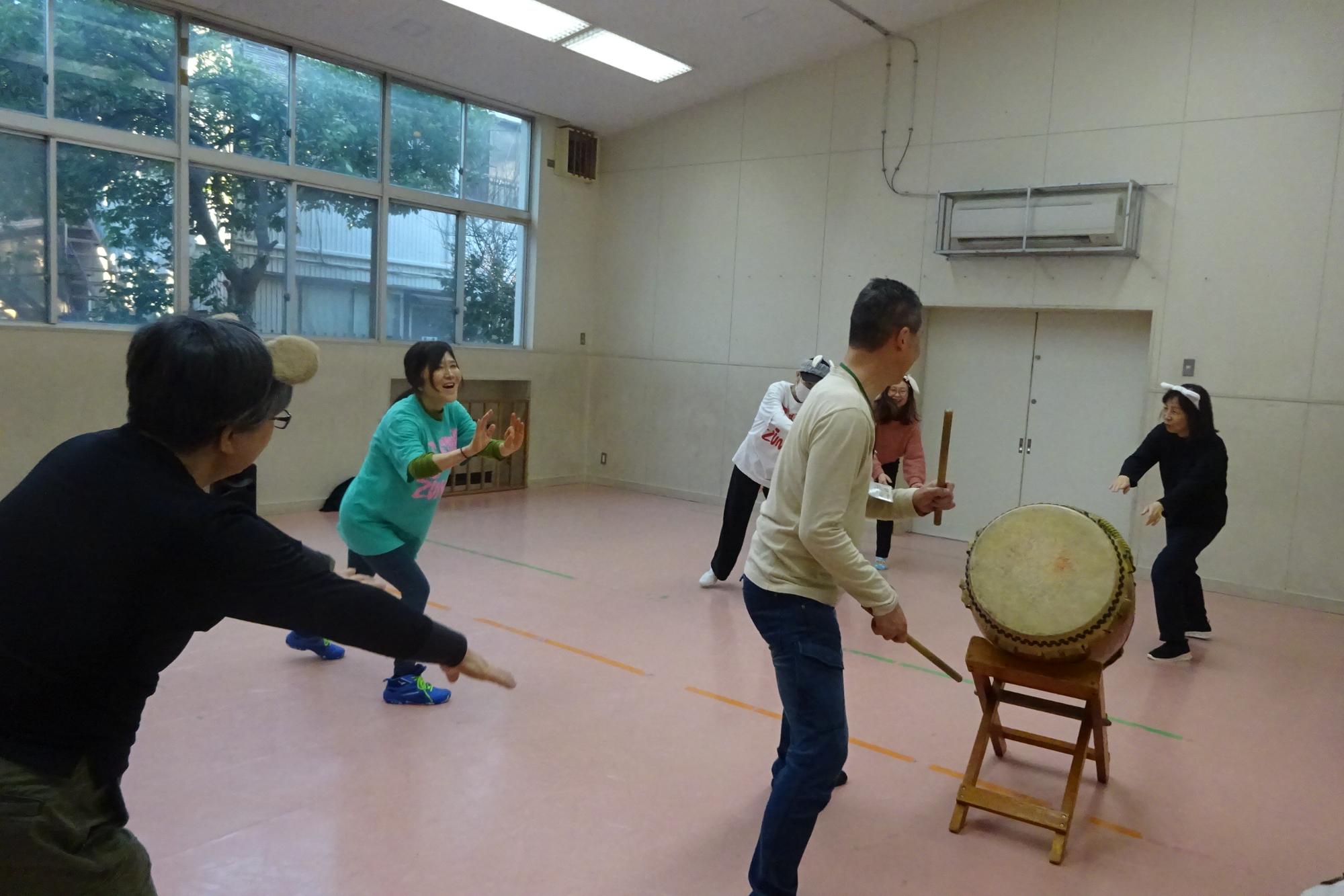 ZUMBAクラブの様子