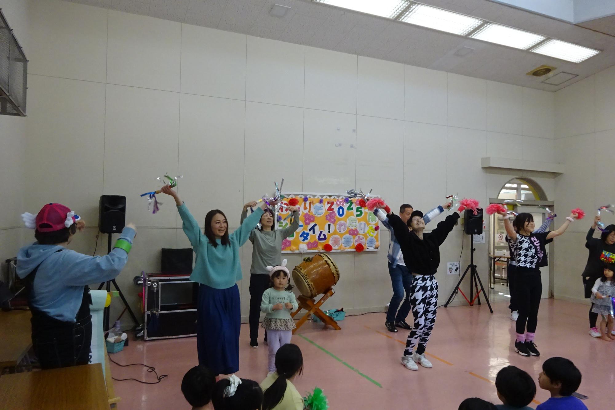 わたりだ演芸大会の様子