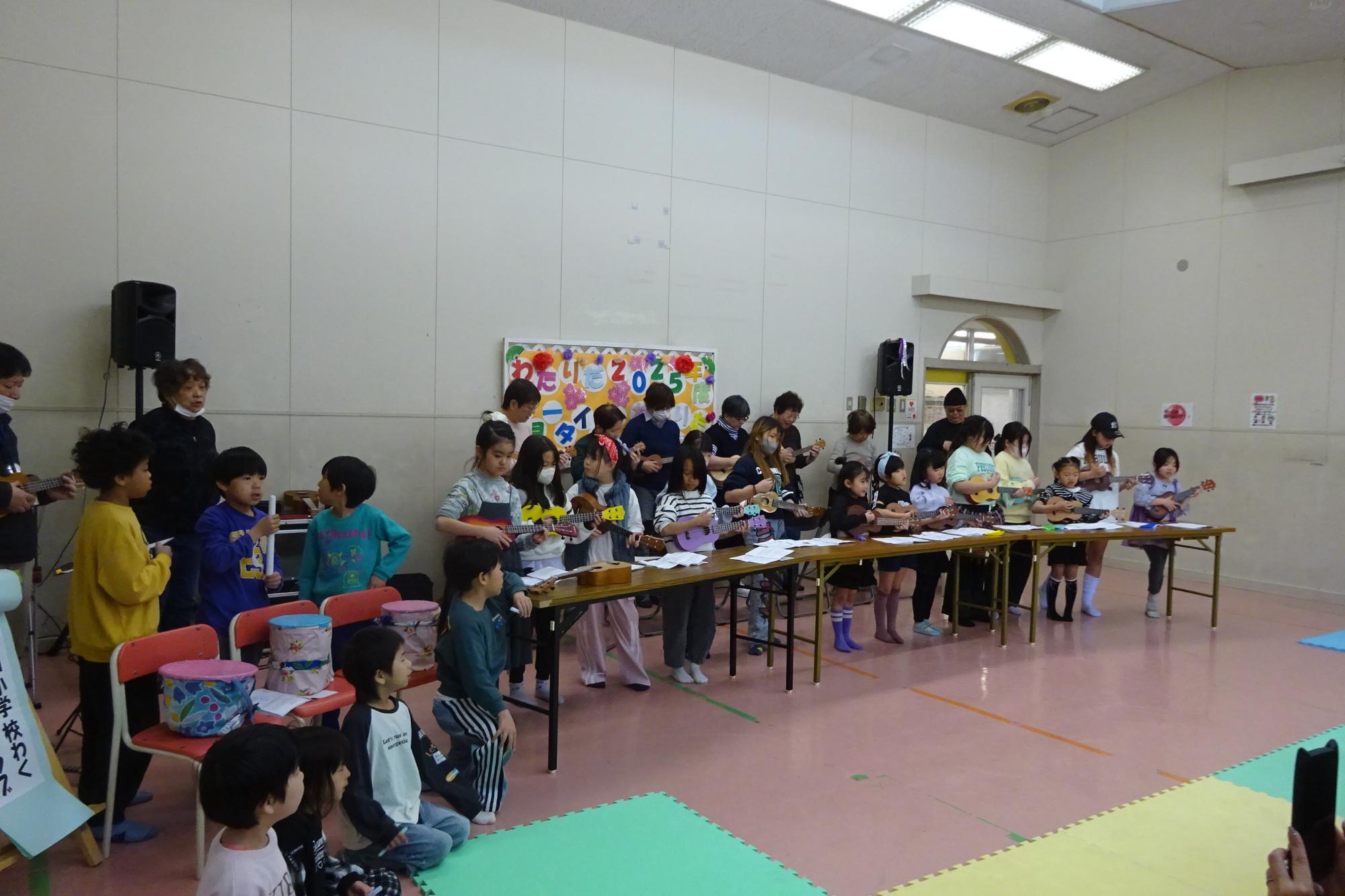 わたりだ演芸大会の様子