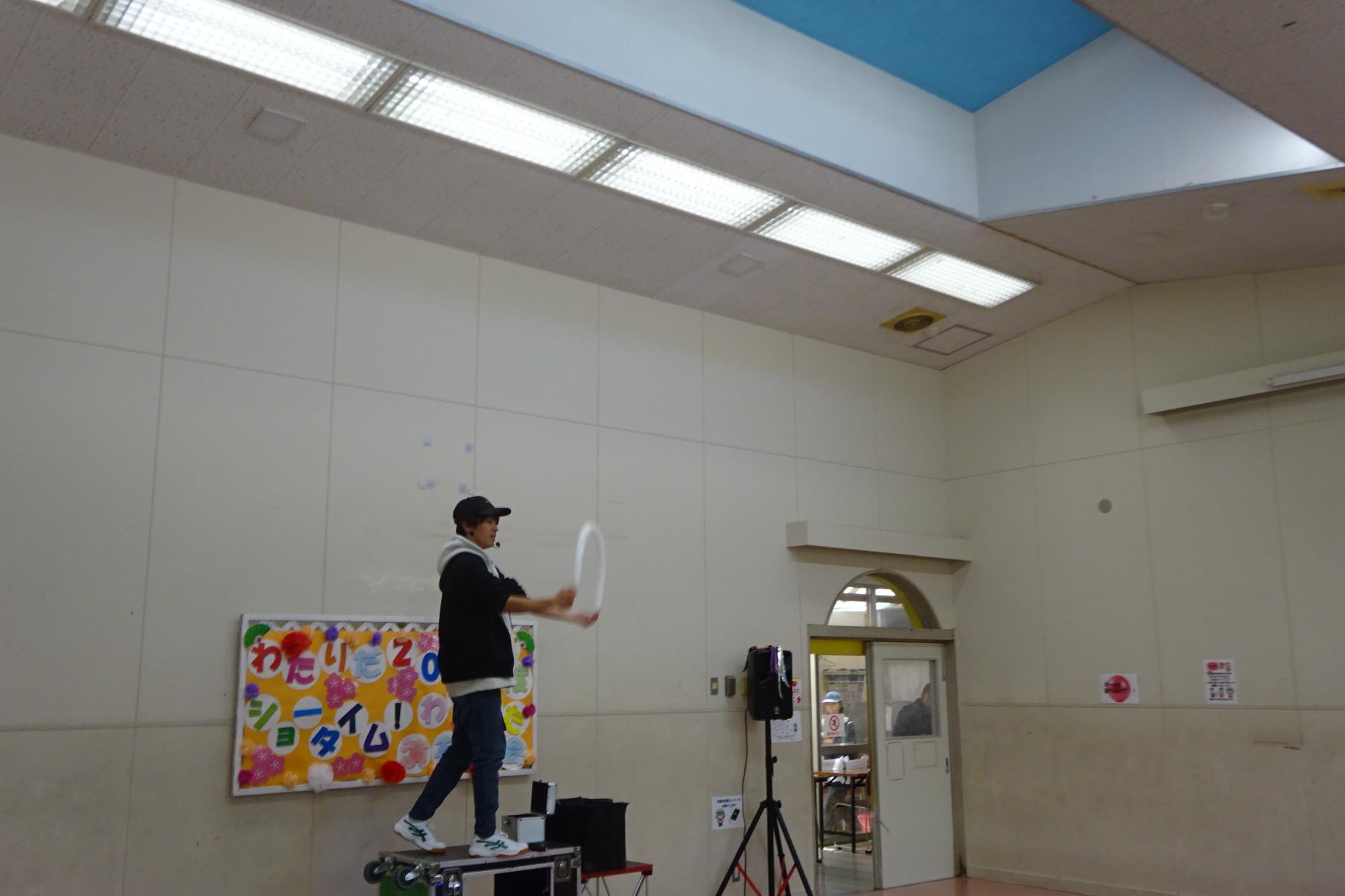 わたりだ演芸大会の様子