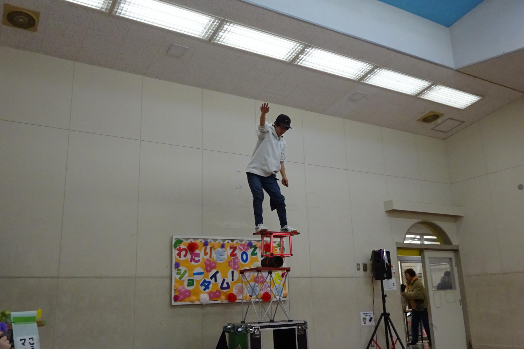 わたりだ演芸大会の様子