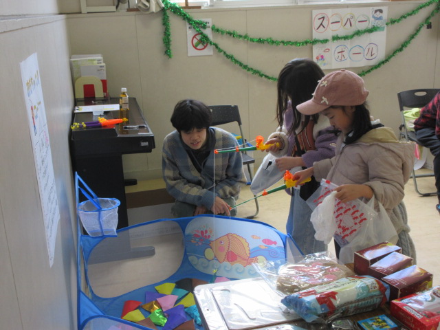 おもちゃつりブースの写真