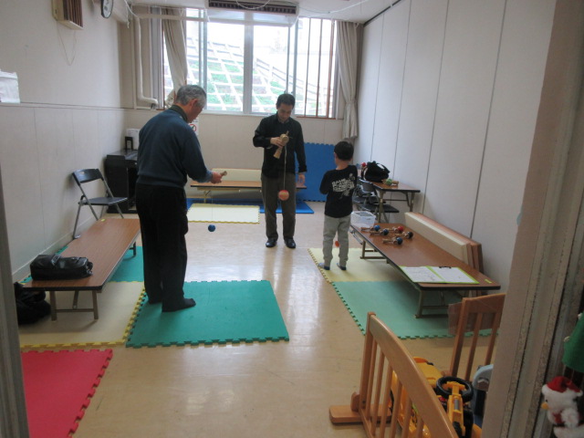 けん玉マスターの行事の様子の写真