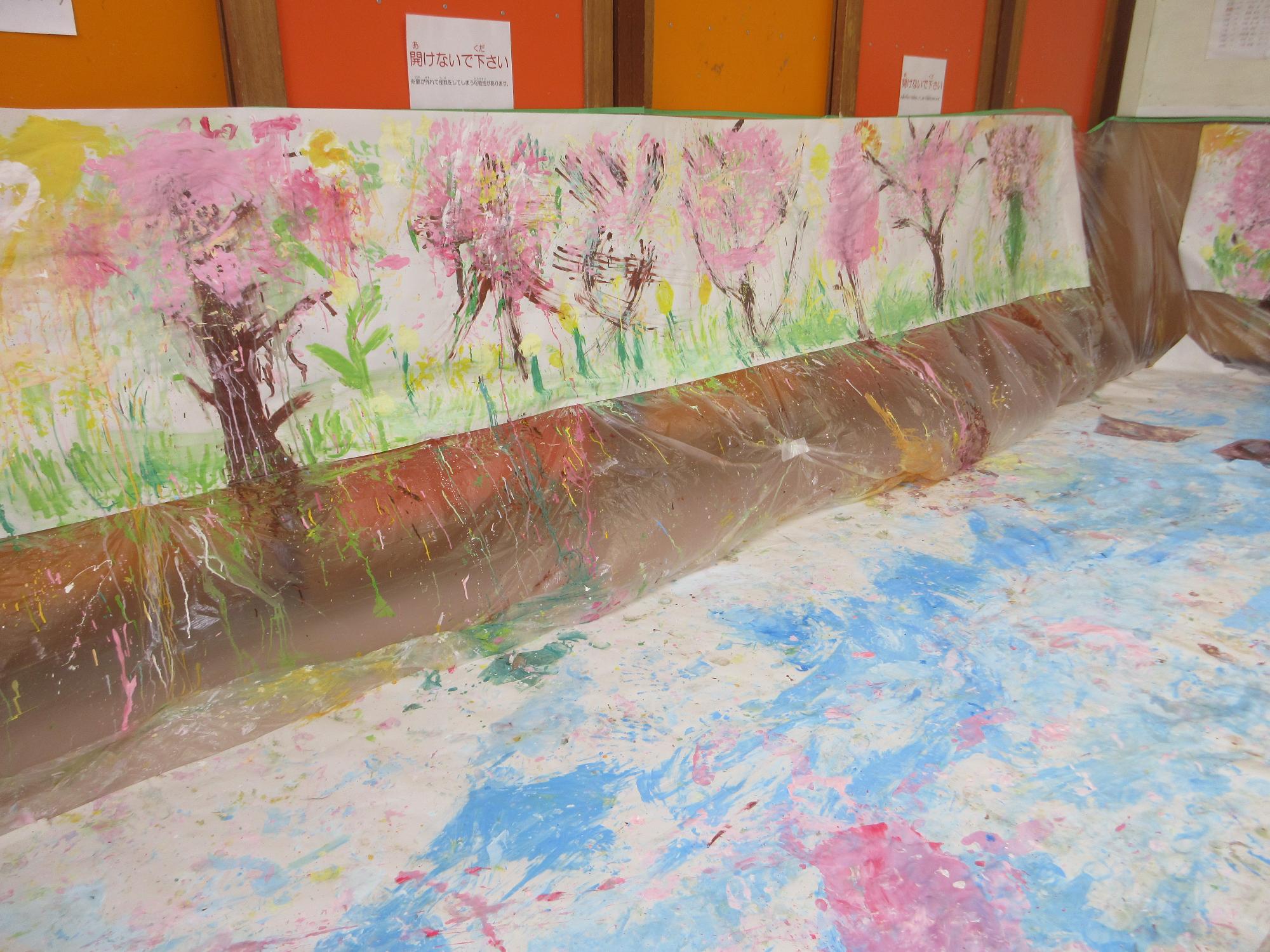 描いた絵の写真