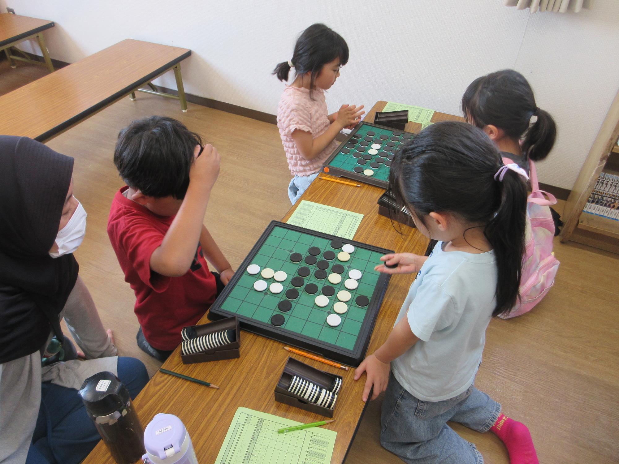 対戦の様子