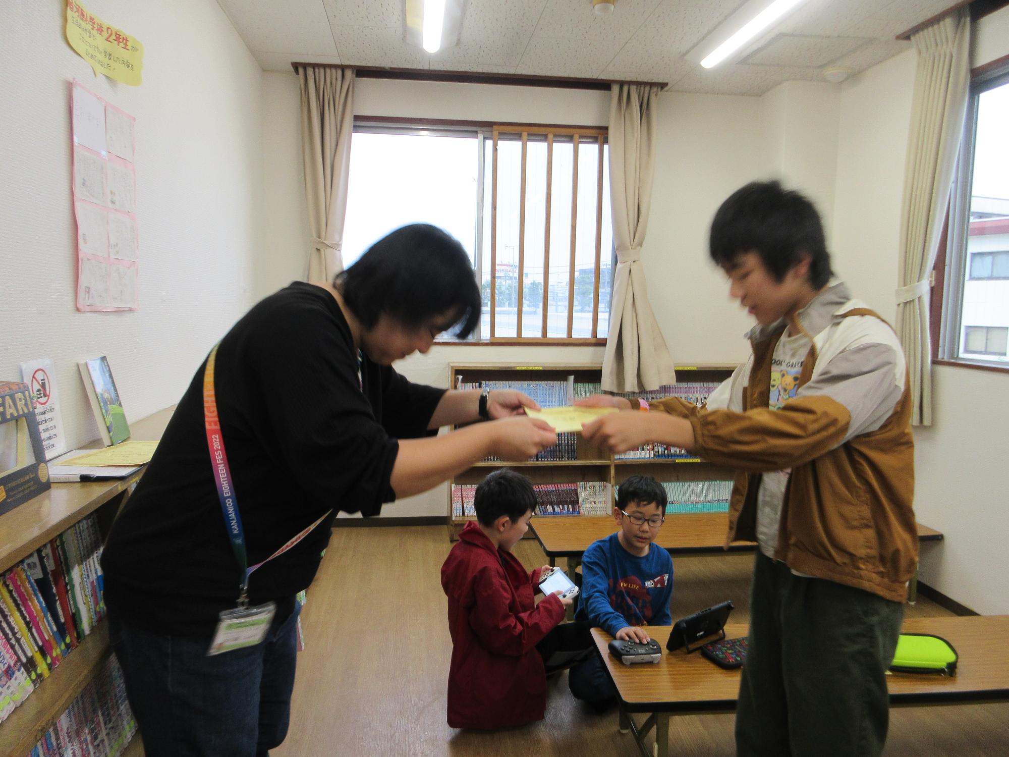 表彰の様子