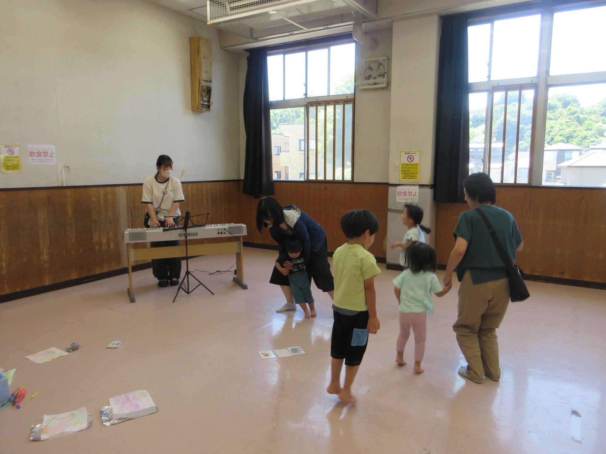 リズム遊びの様子