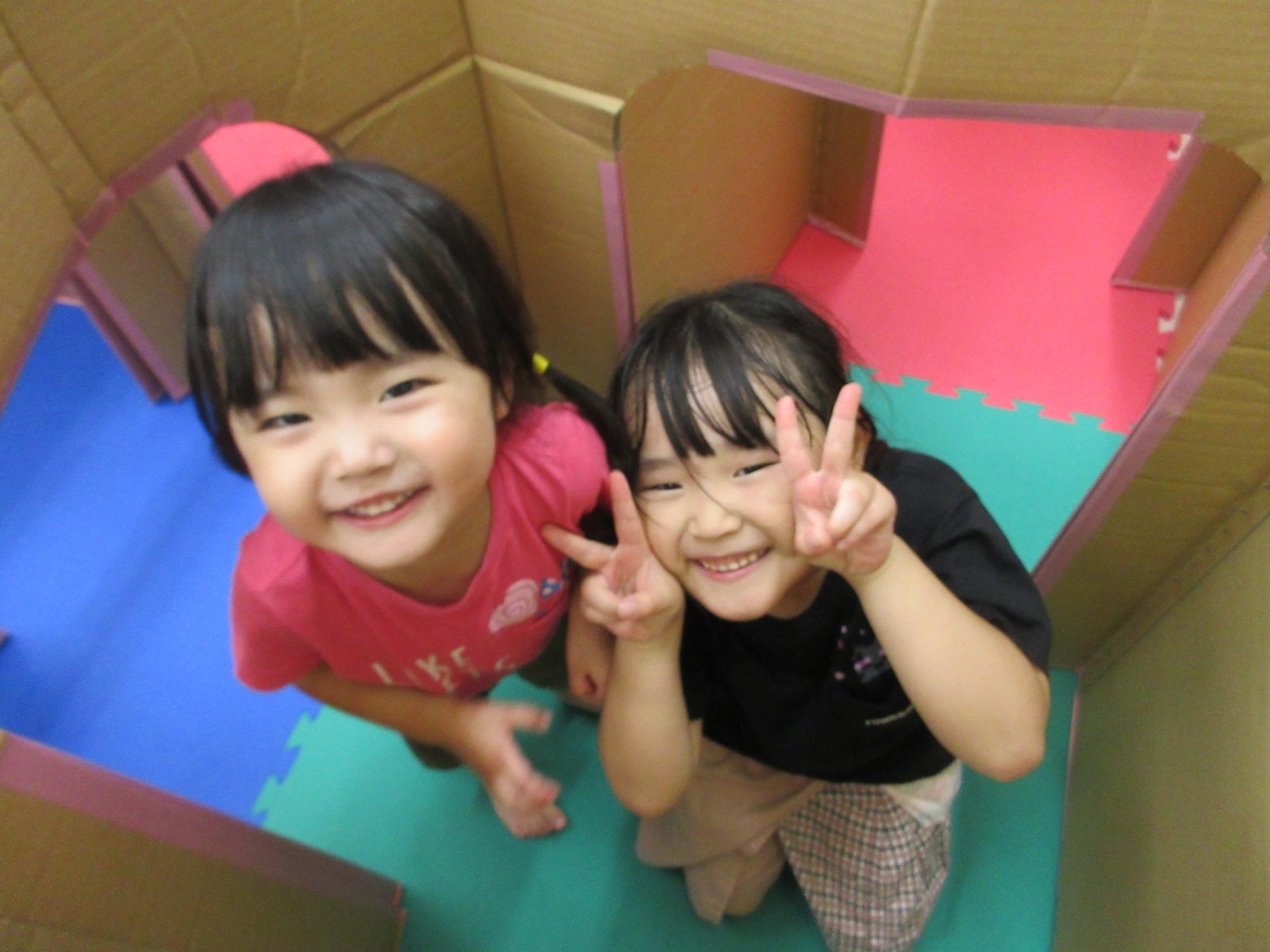 幼児さんが遊ぶ様子