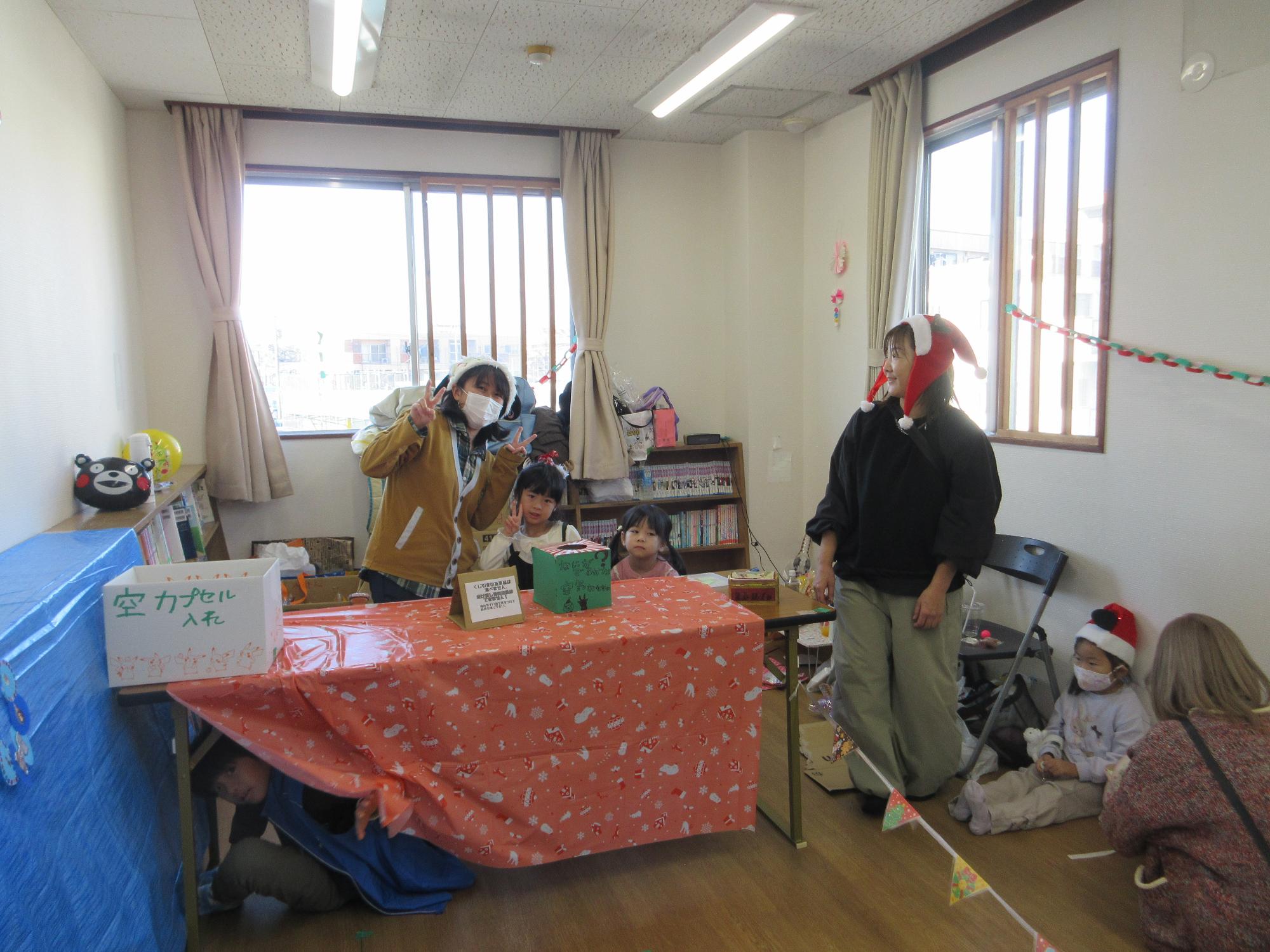 くじ引きのお店の写真