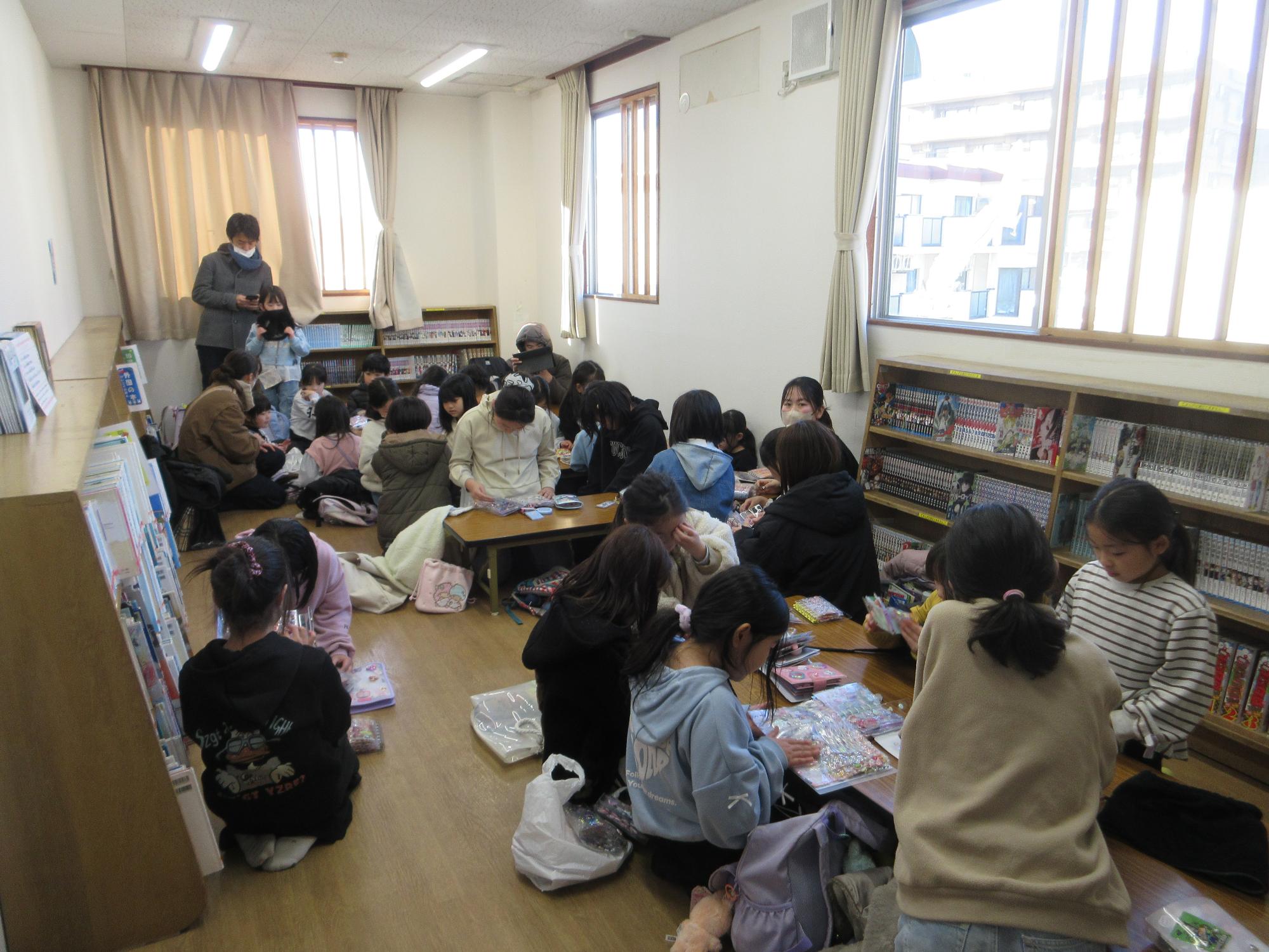 参加したこどもたちの様子