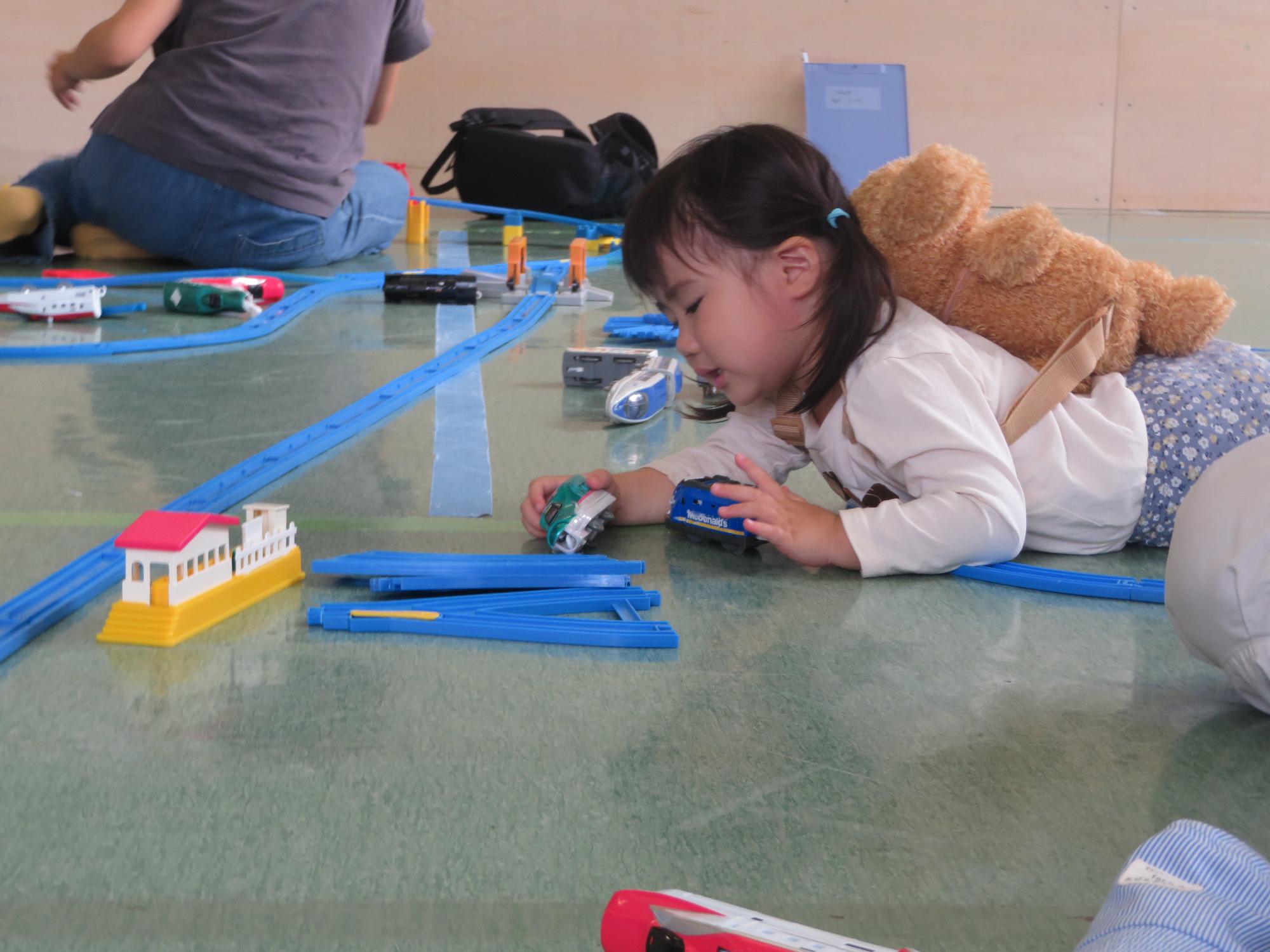 行事中の写真