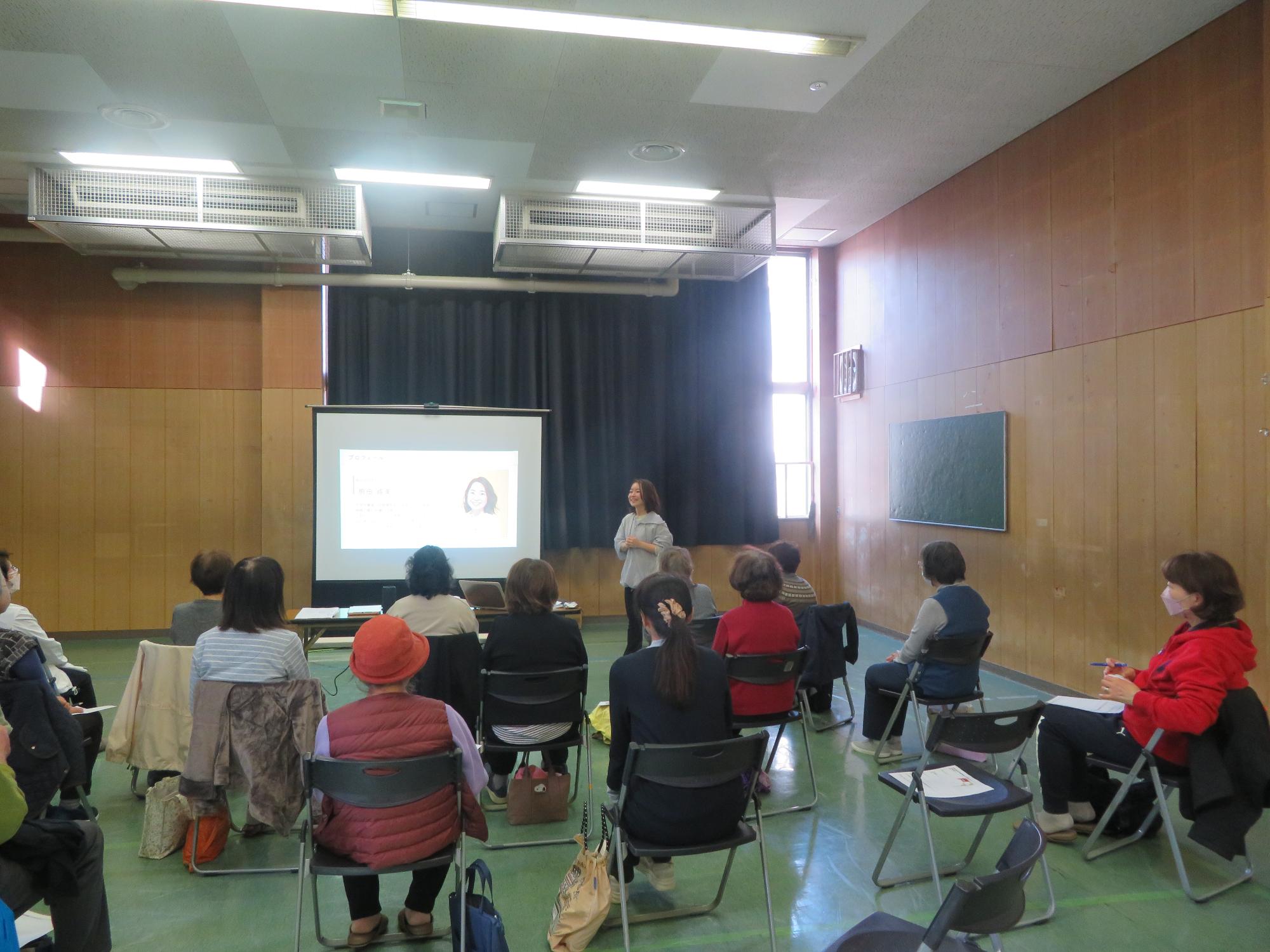 行事中の様子の写真