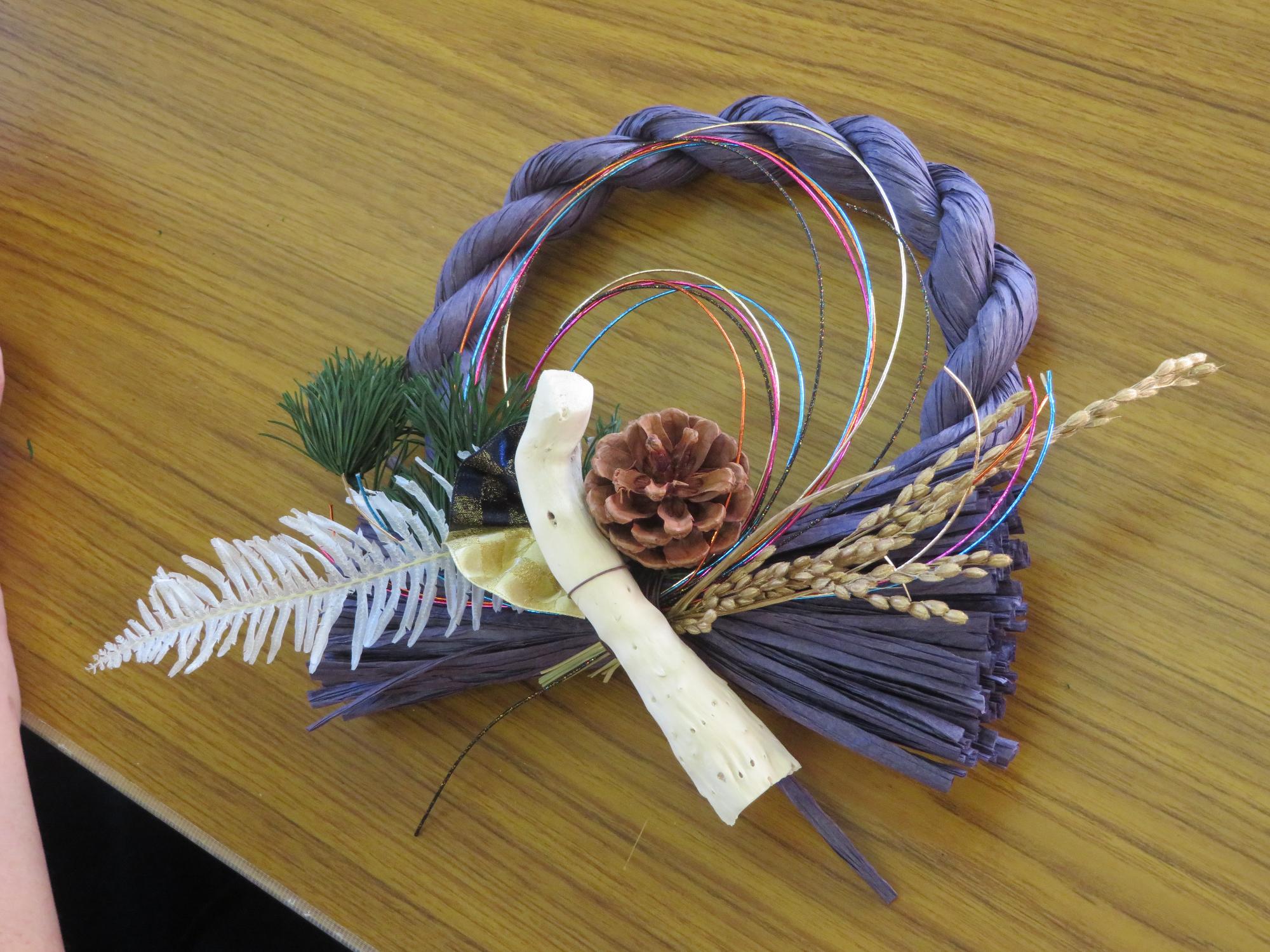 完成作品の写真