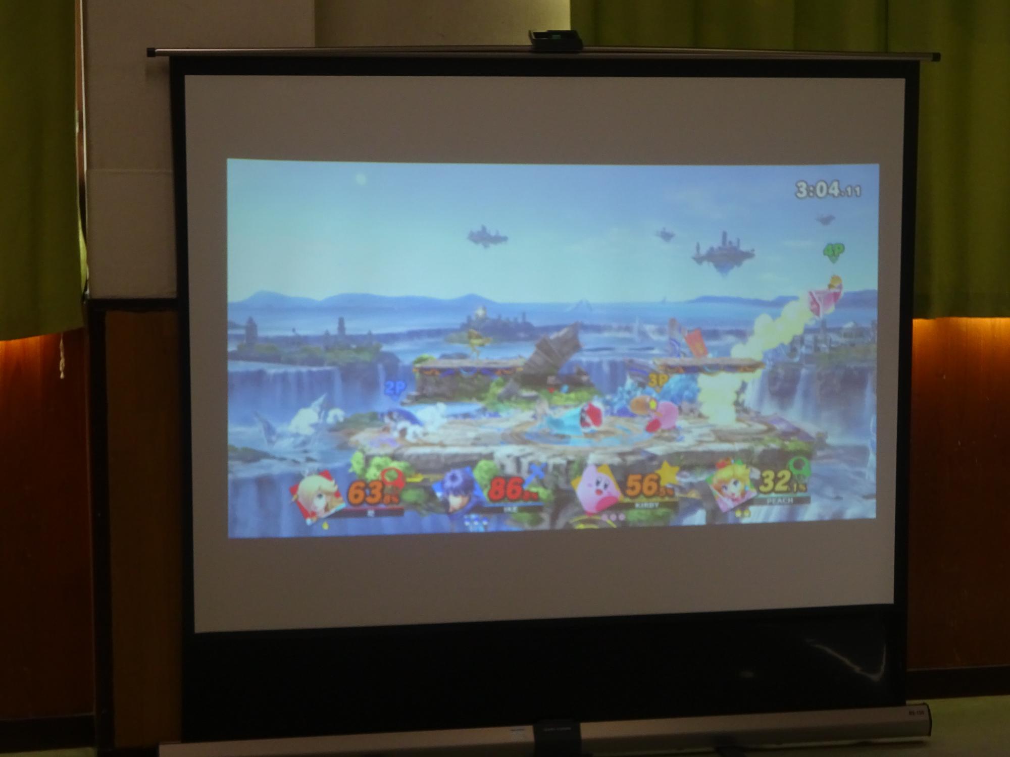 スマッシュブラザーズの画面