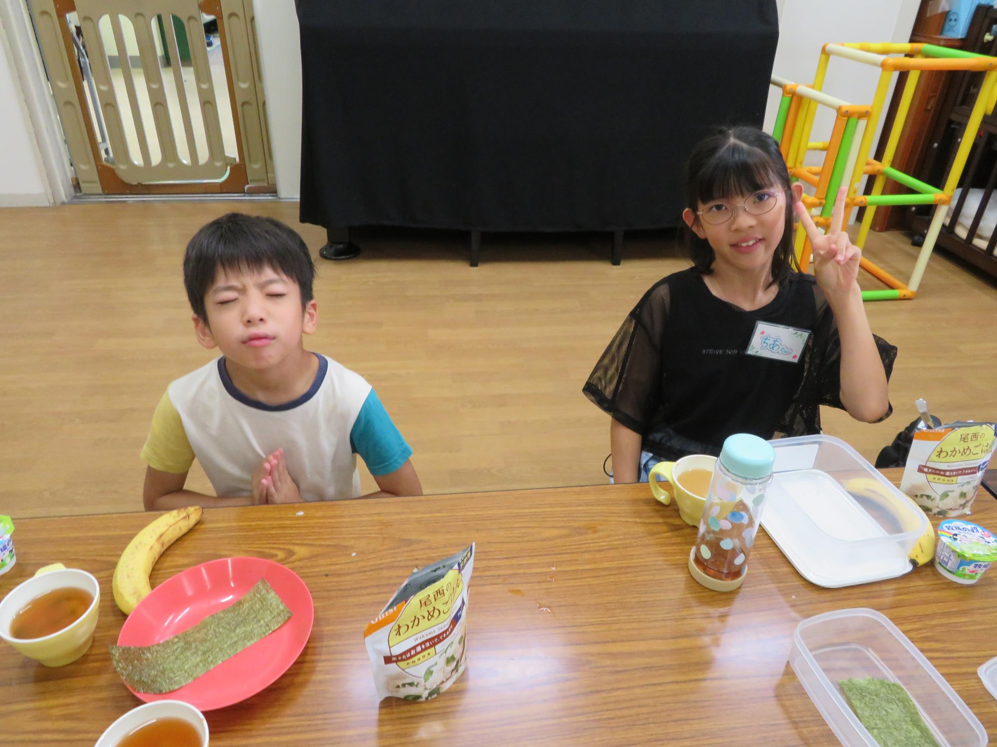 朝ごはんの写真