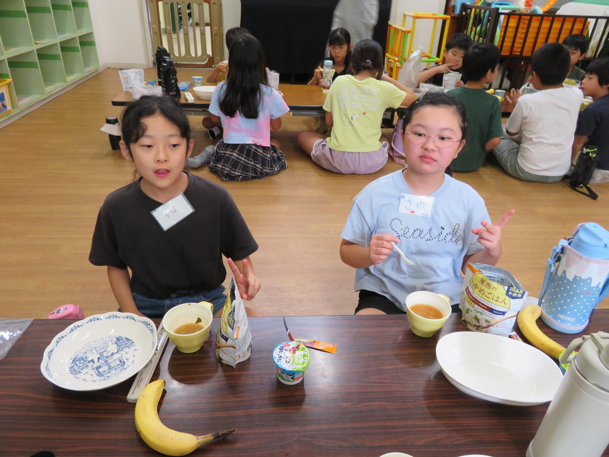 朝ごはんの写真