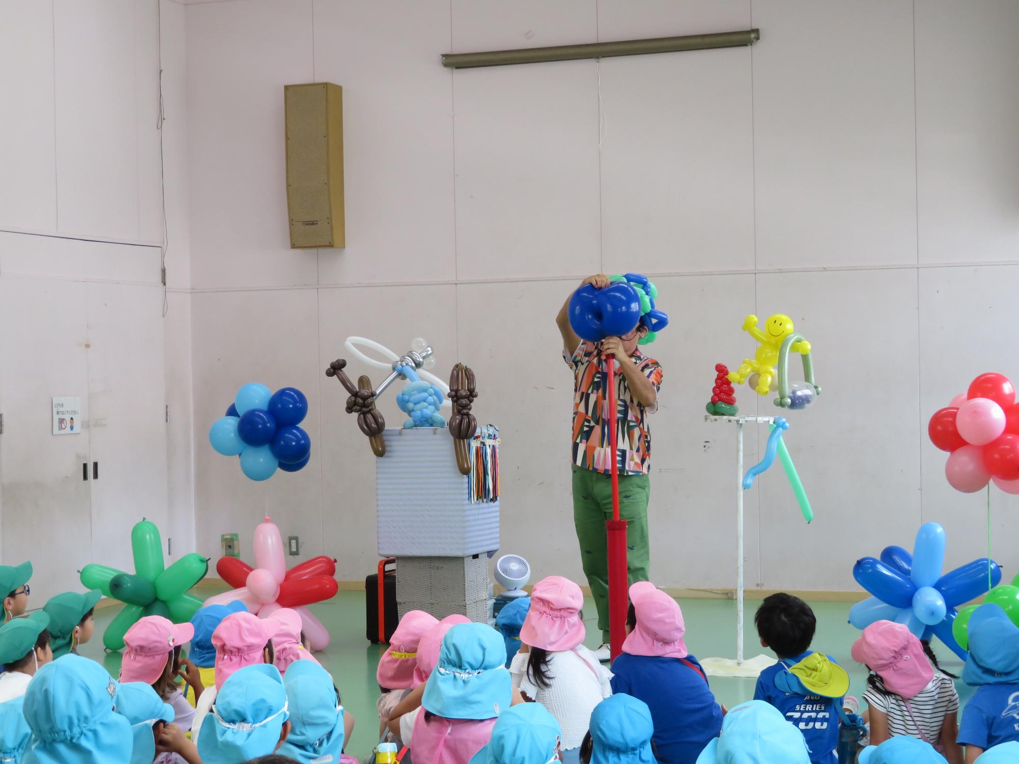 バルーンショーの写真