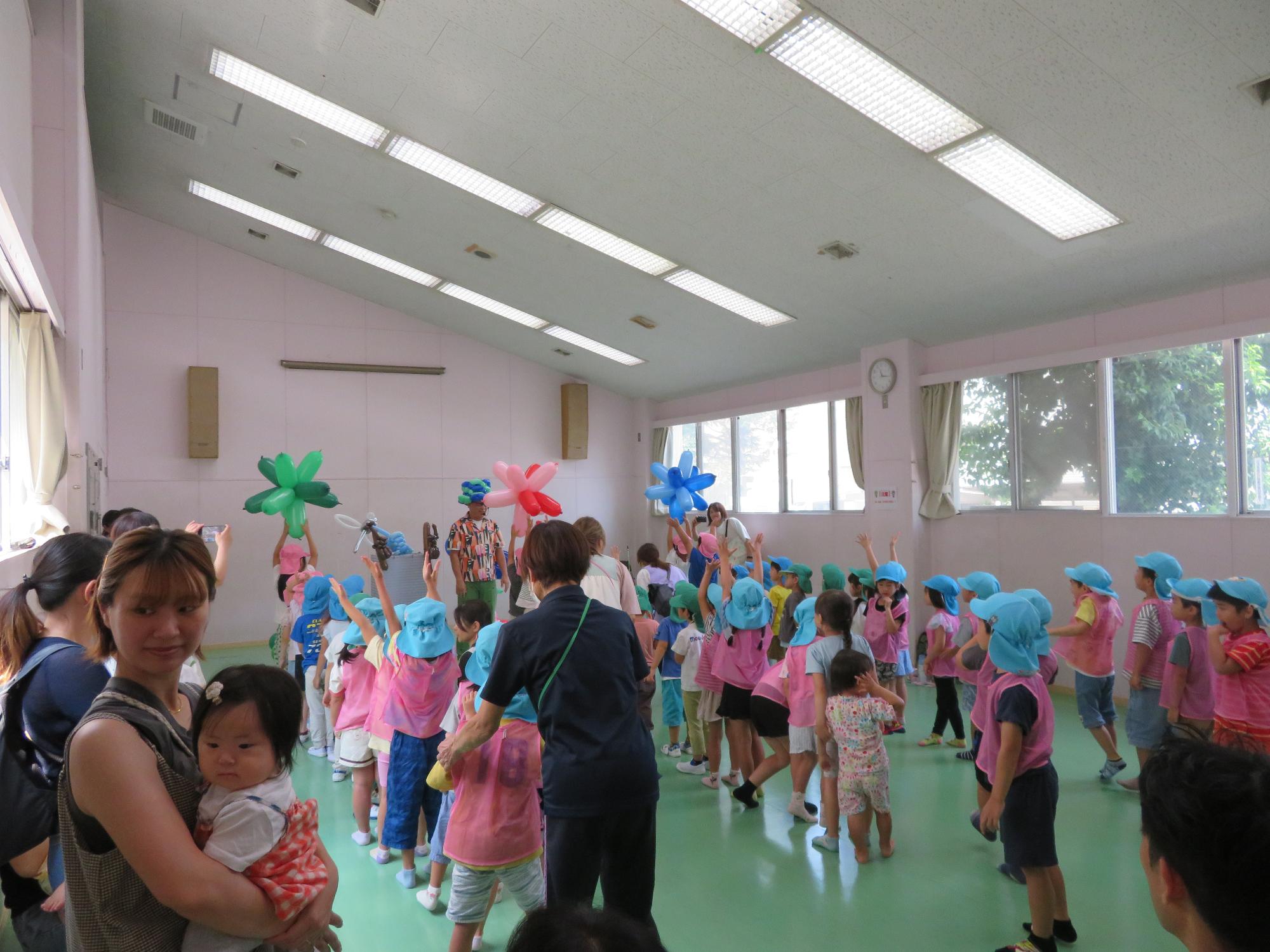 バルーンショーの写真
