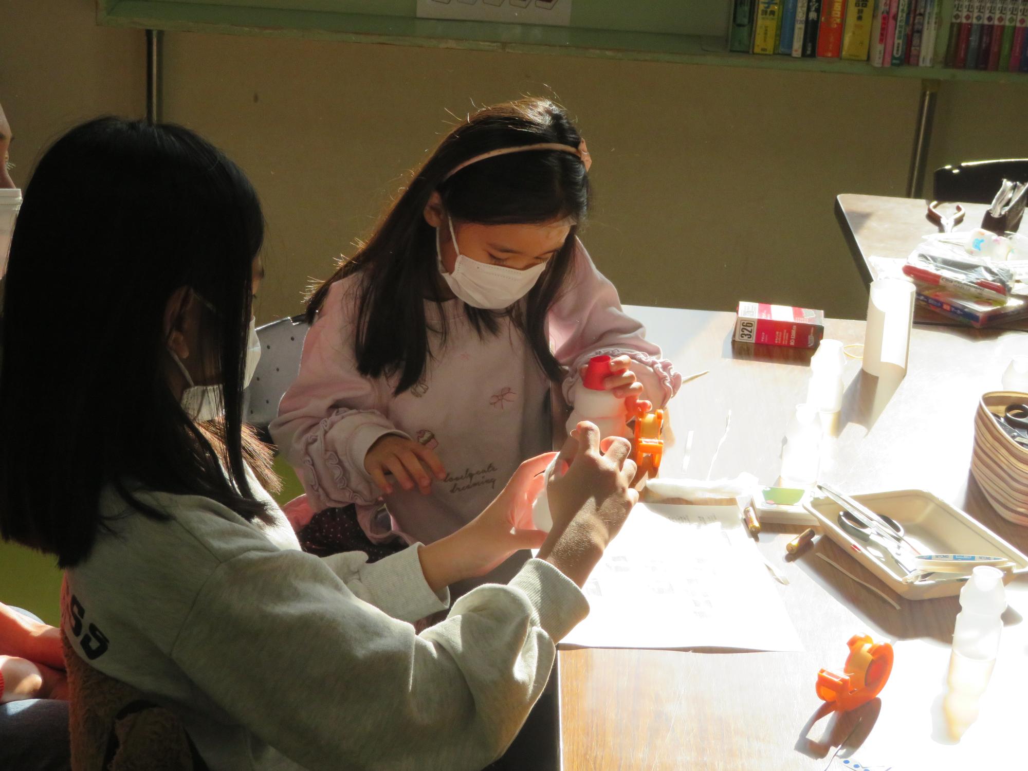 工作をしている写真