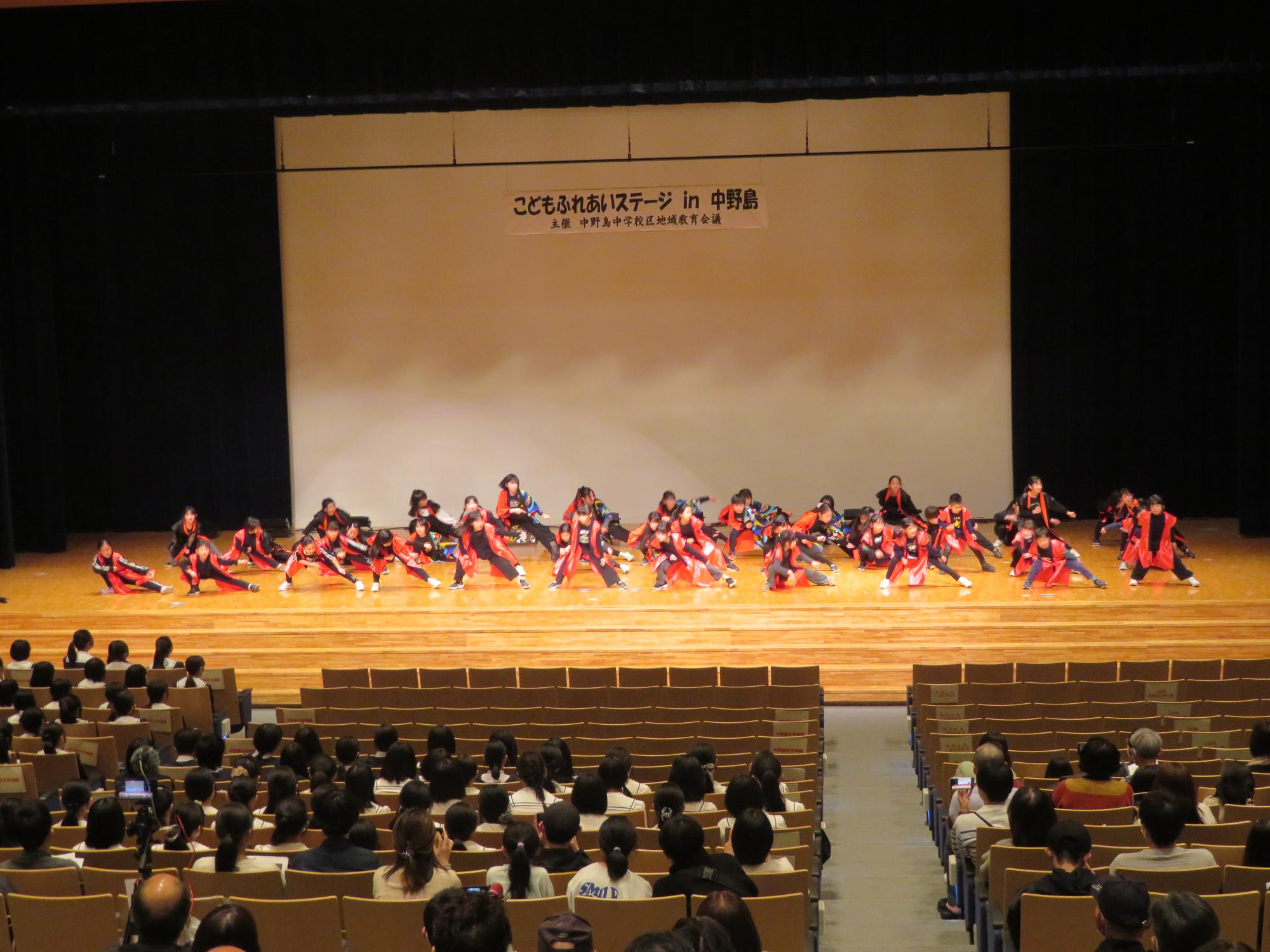 ソーラン隊の写真