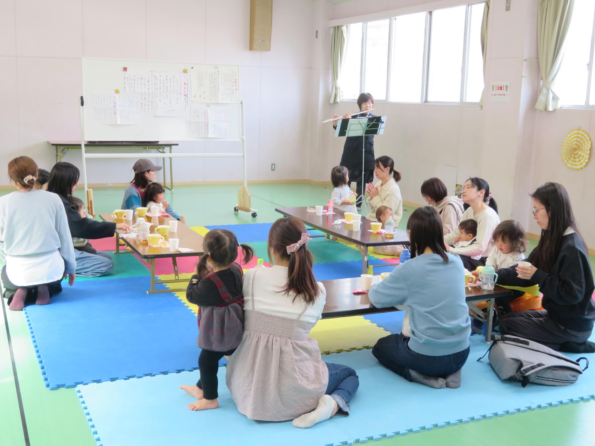 ほっこりお茶会の写真