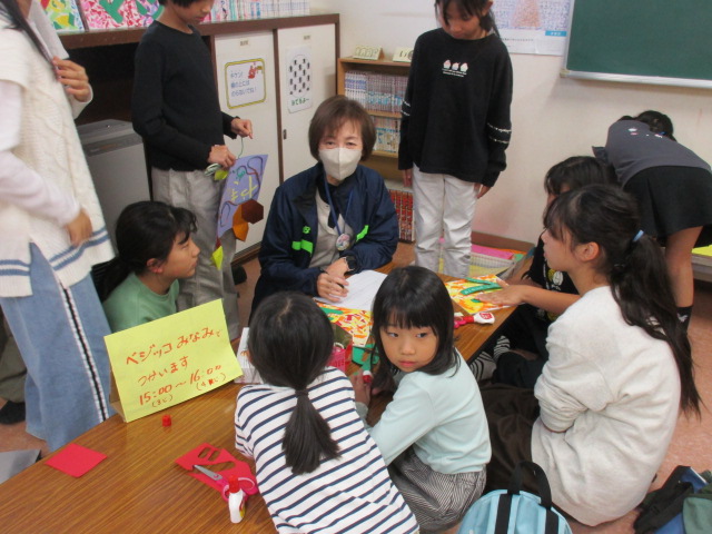 ベジッコマルシェ準備の写真