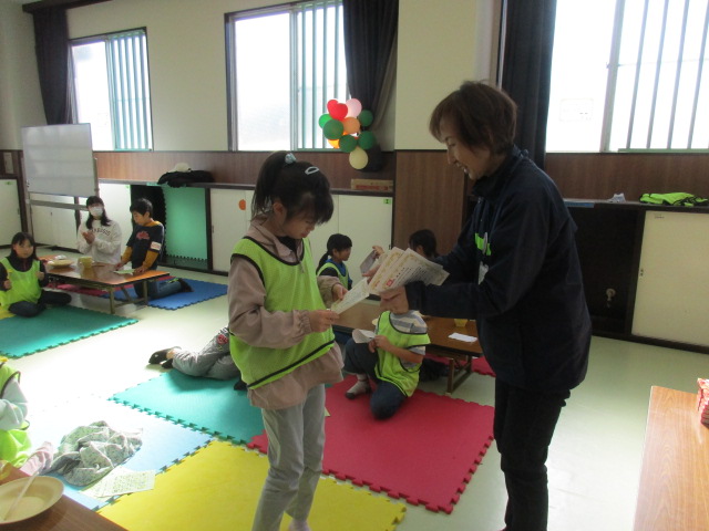 公園清掃行事表彰の写真