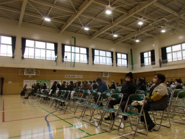 福祉のつどいステージ客席の写真