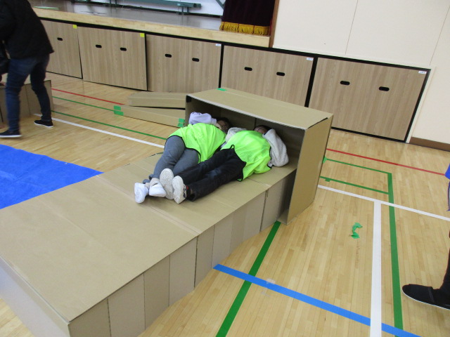 防災教室の写真