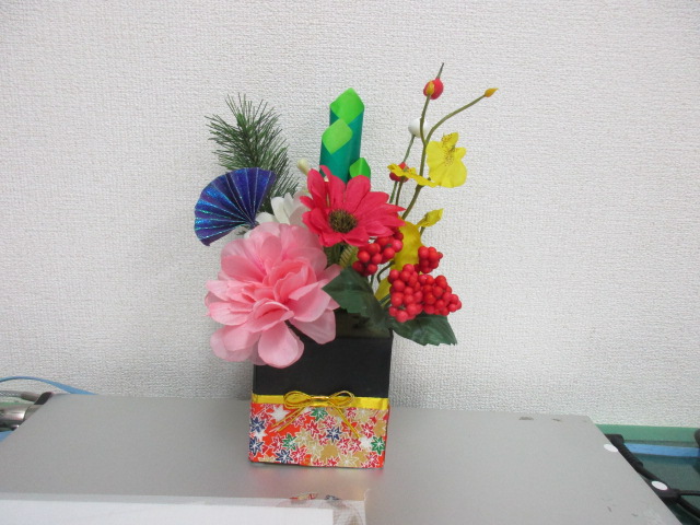 お正月かざりを作ろうの写真