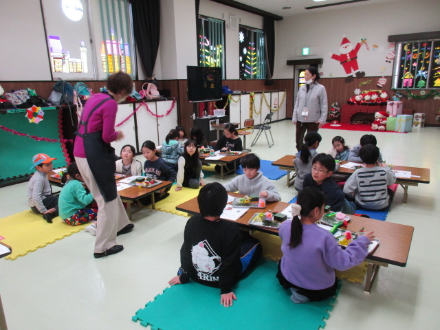 お正月かざりを作ろうの写真