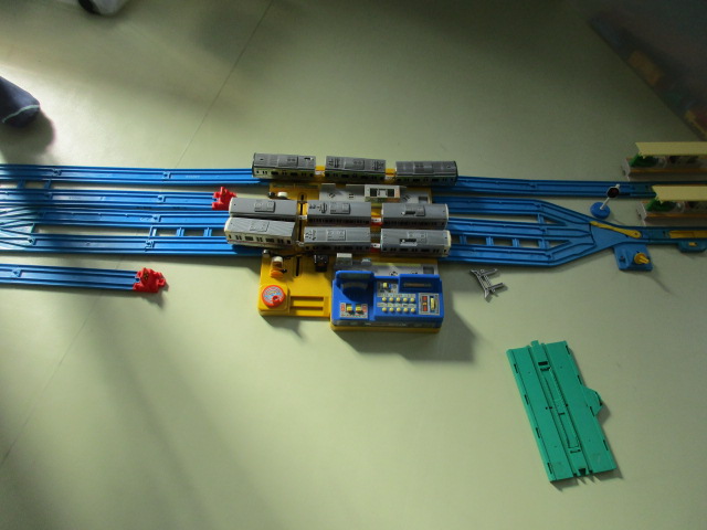 プラレール行事の写真