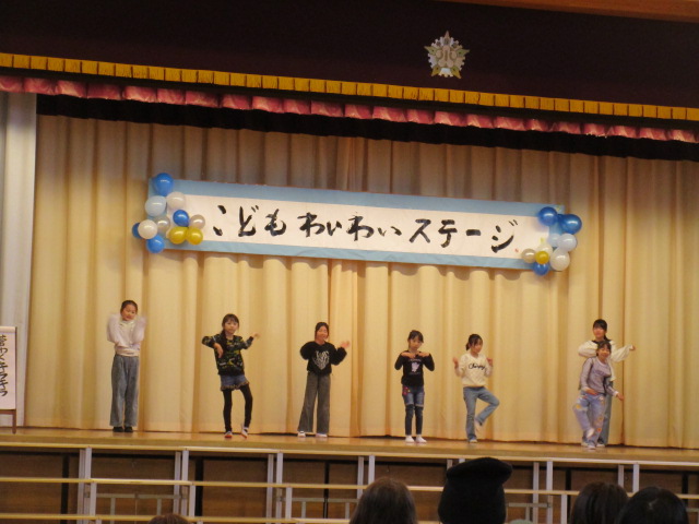 こどもわいわいステージの写真