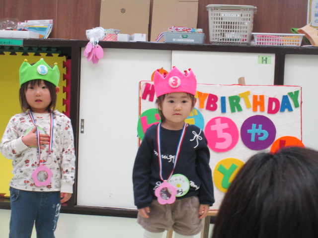 ビビちゃんとお誕生会の写真