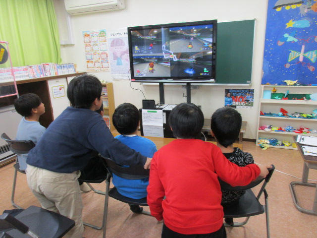 レースゲームの練習の写真