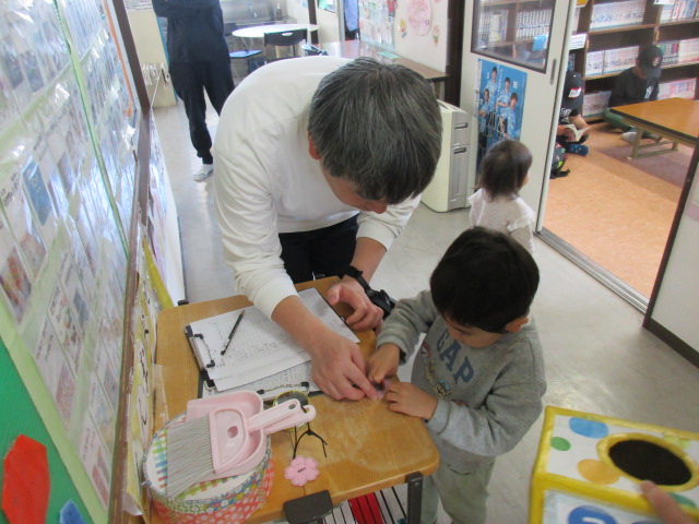 卒業進級お祝いくじの写真