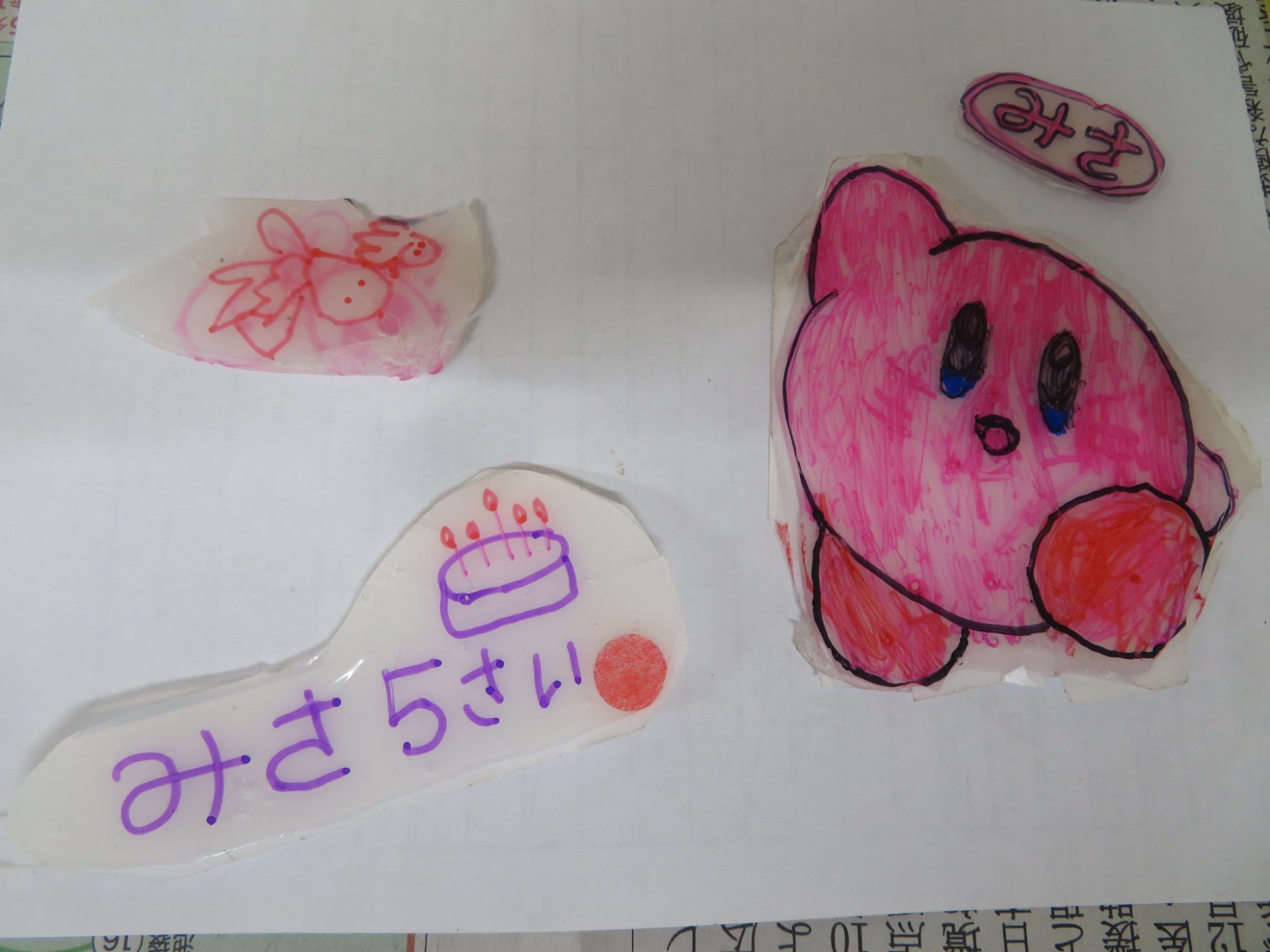 完成したぷにぷにシール6
