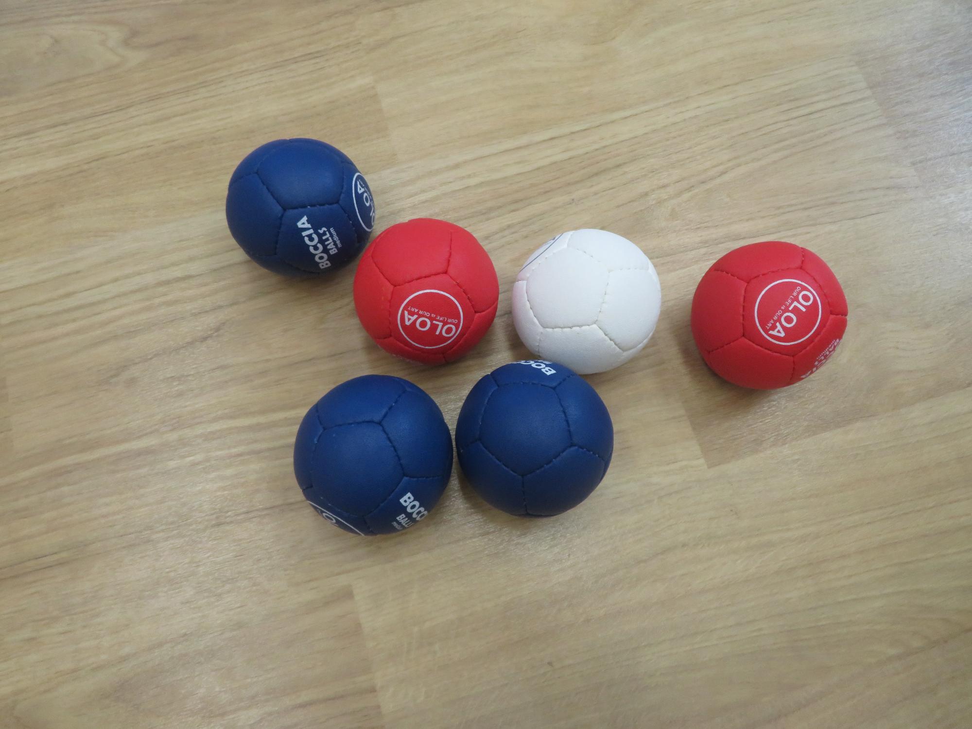 ボッチャの球の写真