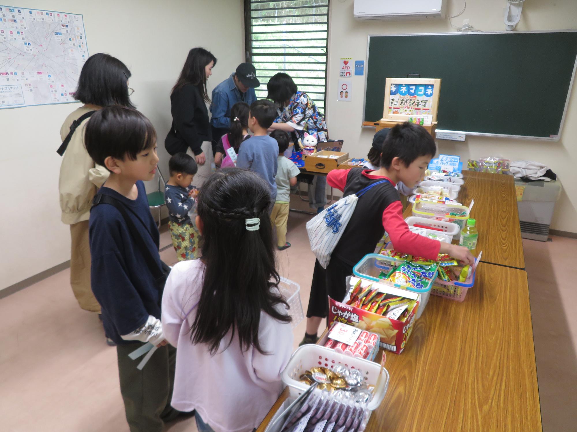 だがし屋さんの全体風景